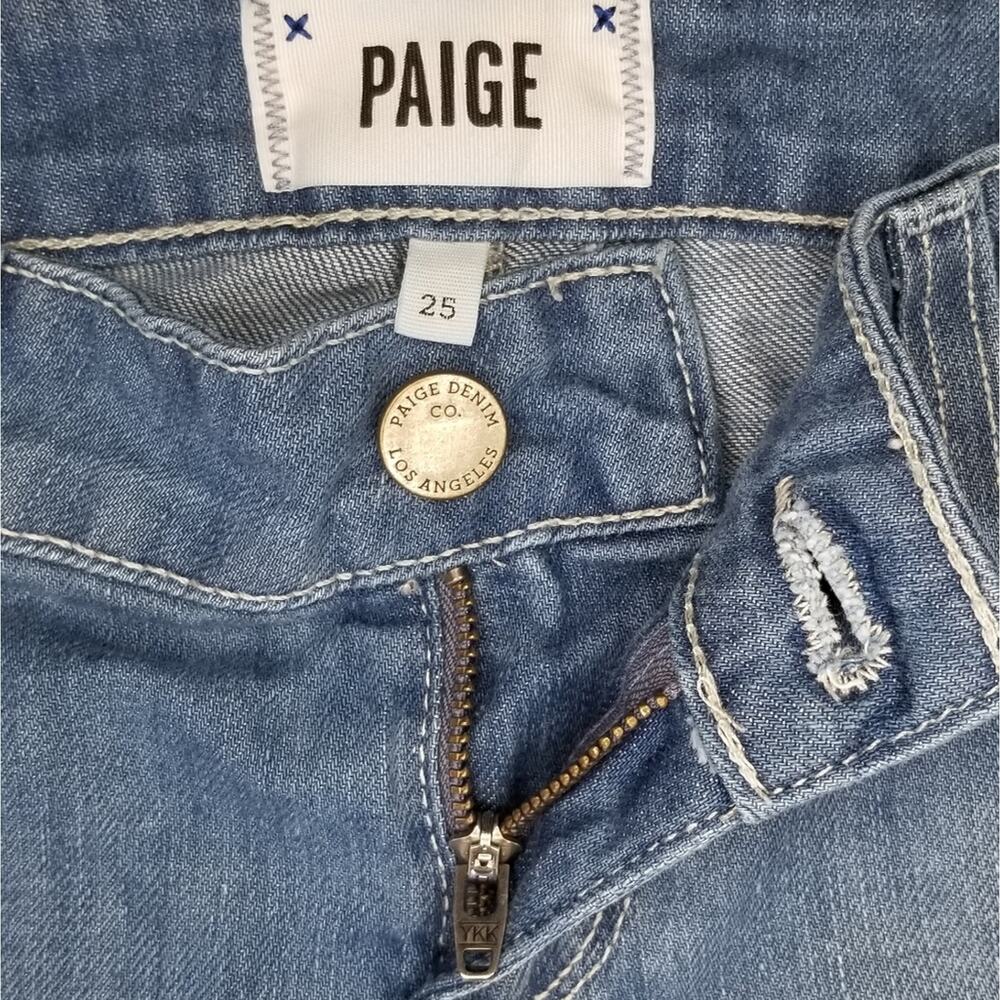 Paige Echo Park Jean Shorts 25 / 0 - Picture 6 of 8